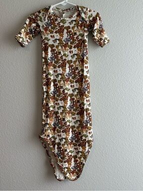 Katie Quinn Mushroom Print Known Gown Sleeper